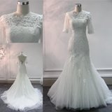 Lace Beading Mermaid Ladies Wedding Dress Bridal Gown Factory