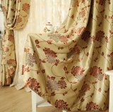 Suede Double-Faced Jacquard Cation Curtain (MM-100)