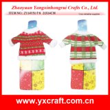 Christmas Decoration (ZY14Y51-7-8) Christmas Wine Bottle Sweater Decoration