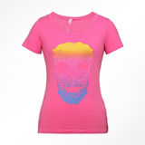 Fashion Nice Cotton Printed T-Shirt for Women (W116)