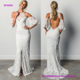 Grace Loves Lace Wedding Dress with Hollow out Sleeves and Back