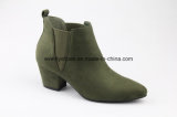 Fabric Upper Women High Heel Boots for Winter