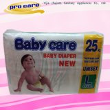 Disposable Baby Diapers with Breathable Back Film and Super Absorption.
