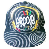 Custom Fitted Baseball Cap with Nice Logo Gj1716