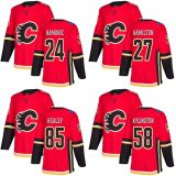 Calgary Flames Travis Hamonic Dougie Hamilton Josh Healey Hockey Jerseys