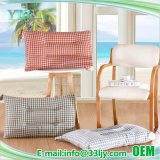 OEM Wholesale Cotton Red Checker Pillow Insert