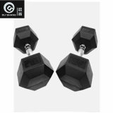 Gym Equipment Fixed Rubber Coated Hex Dumbbell Osf005 Free Weights