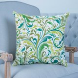 Digital Print Decorative Cushion/Pillow with Geometric Pattern (MX-36A)