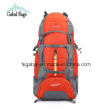 Outdoor Nylon Material External Frame Type Camping Hiking Bag Backpack