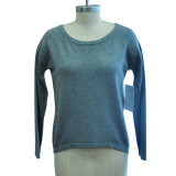 Women Simple Pullover Knitting Sweater