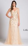 Champagne Party Gowns A-Line Pearls Lace Beaded Bridesmaid Evening Dresses Z5086