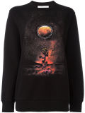 Factory Ladie's Dreamlike Printed Sweatershirt