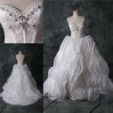 Ball Diamond Princess Floor Length Wedding Dress Bridal Gown F2159
