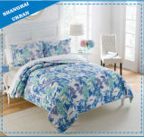 Polyester Print Home Bedding Bed Cover Quilt