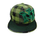 Checker Snapback Baseball Cap with Nice Logo Gjfp1791