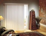 White Smooth Blackout Window Vertical Blinds with Electric for Bathroom