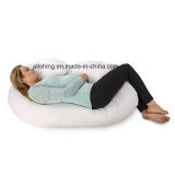 C Shaped Contoured Body Pregnancy Maternity Pillow with Washable Cover