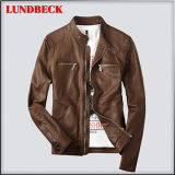 Fashion PU Jacket for Men with Competitive Price