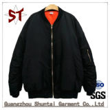 Hot Sale Black Winter Down Jacket with Zipper