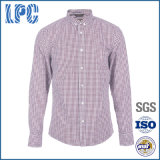 Factory Custom 100%Cotton Men's Fashion Long Slves Shirt