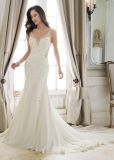 Amelie Rocky Beaded Backless Mermaid Wedding Dress Made to Order