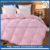 Cotton Fabric Pink Colordown Quilt /Double Face Quilt Cover