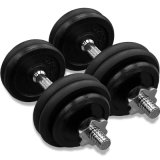 30kg Cast Iron Dumbbell Set