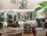 Botanical Decorative Cushion Fashion Transfer Print Pillow (SPL-444)