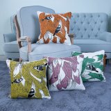 Digital Print Decorative Cushion/Pillow with Birds Pattern (MX-53)