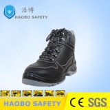 Genuine Leather Safety Footwear with Steel Toe and Plate
