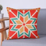 Digital Print Decorative Cushion/Pillow with Geometric Pattern (MX-59G)