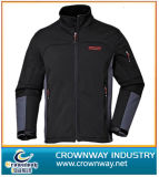 Mens Softshell Outdoor Sport Jacket with Fleece Inside