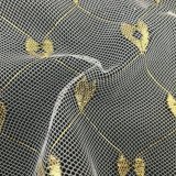 50d Gold Jacquard Mosquito Net Fabric