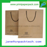 Custom Shopping Handbags Kraft Paper Apparel Packing Bag