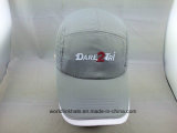 Custom Raised Rubber Running Hat, Polyester Sport Cap