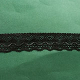 Fashion Black Wholesale Trimming Lace with Scalloped Edges