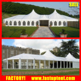 Multi-Side Ends 2 High Peaks Marquee Tent for Wedding Event