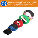 Customised Adjustable Magic Tape Cable Ties Hook and Loop