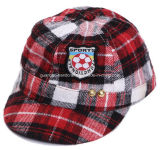 Colorful Custom Design Plaid Cotton Cycling Cap