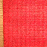 China Manufacturer Red Ribbed Wedding Carpet