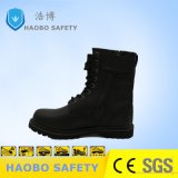 Men Leather Slip-Resistant Work Boots Military Safety Shoes