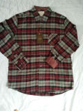 Cheap Price Us Style Big Size Plaid Shirts Stock