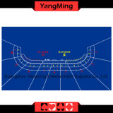 Baccarat Table Layout Blue 10 P (YM-BL01B)