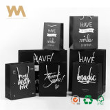 Wholesale Custom Printing Black Paper Bags