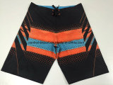 Oeko-Tex Flat Waist Polyester Patterned Men Board Short Swimwear