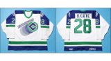 Qmjhl Shawinigan Cataract Benoit Cote White Customized Hockey Jerseys