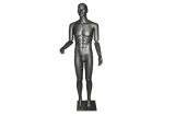 Full Body Custom Fiberglass Window Display Men Flexible Mannequins